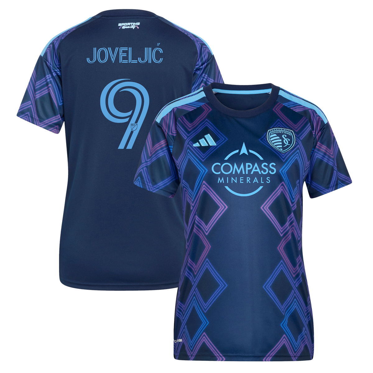 Women's Sporting Kansas City Dejan Joveljic Blue 2026 The 18th & Vine Kit Replica Jersey