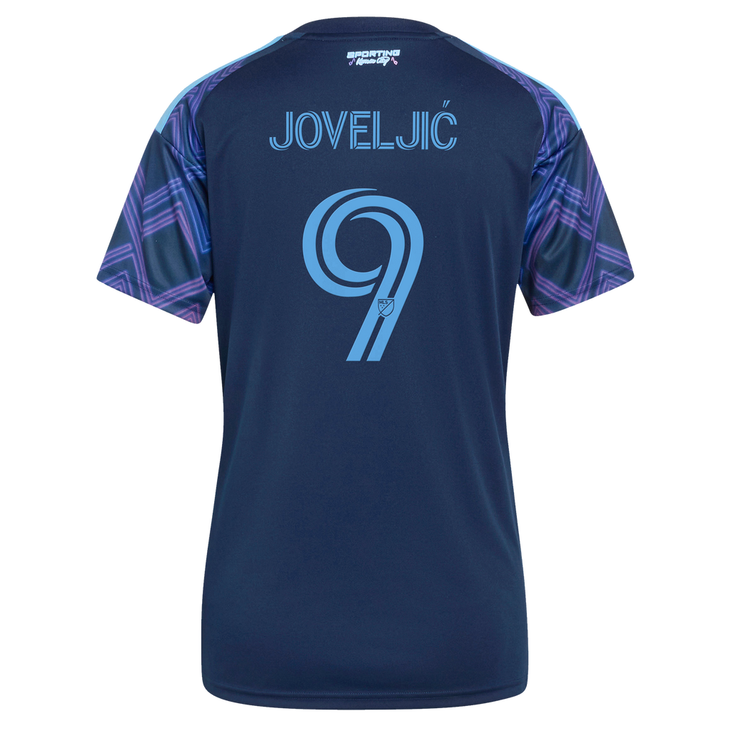 Women's Sporting Kansas City Dejan Joveljic Blue 2026 The 18th & Vine Kit Replica Jersey