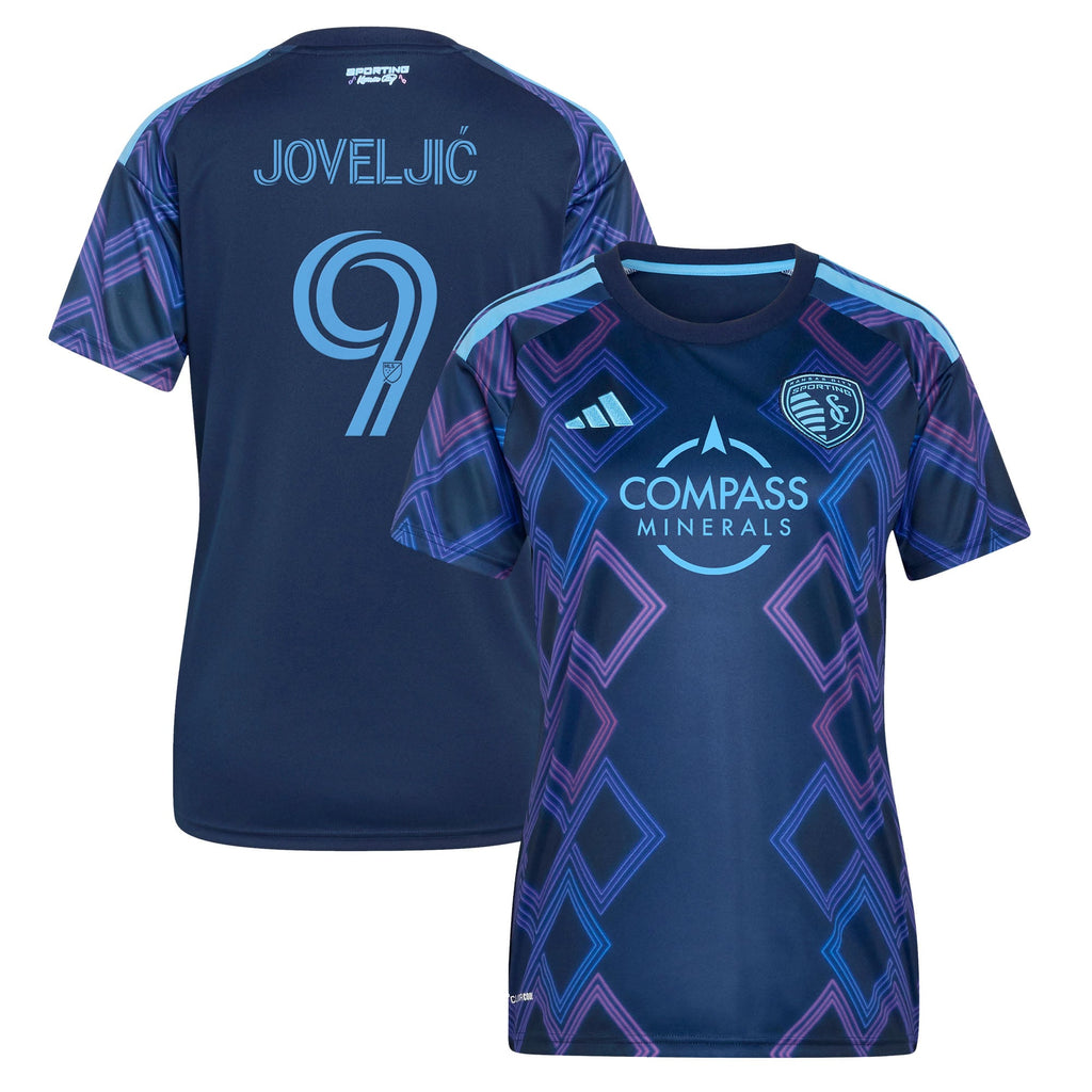 Women's Sporting Kansas City Dejan Joveljic Blue 2026 The 18th & Vine Kit Replica Jersey