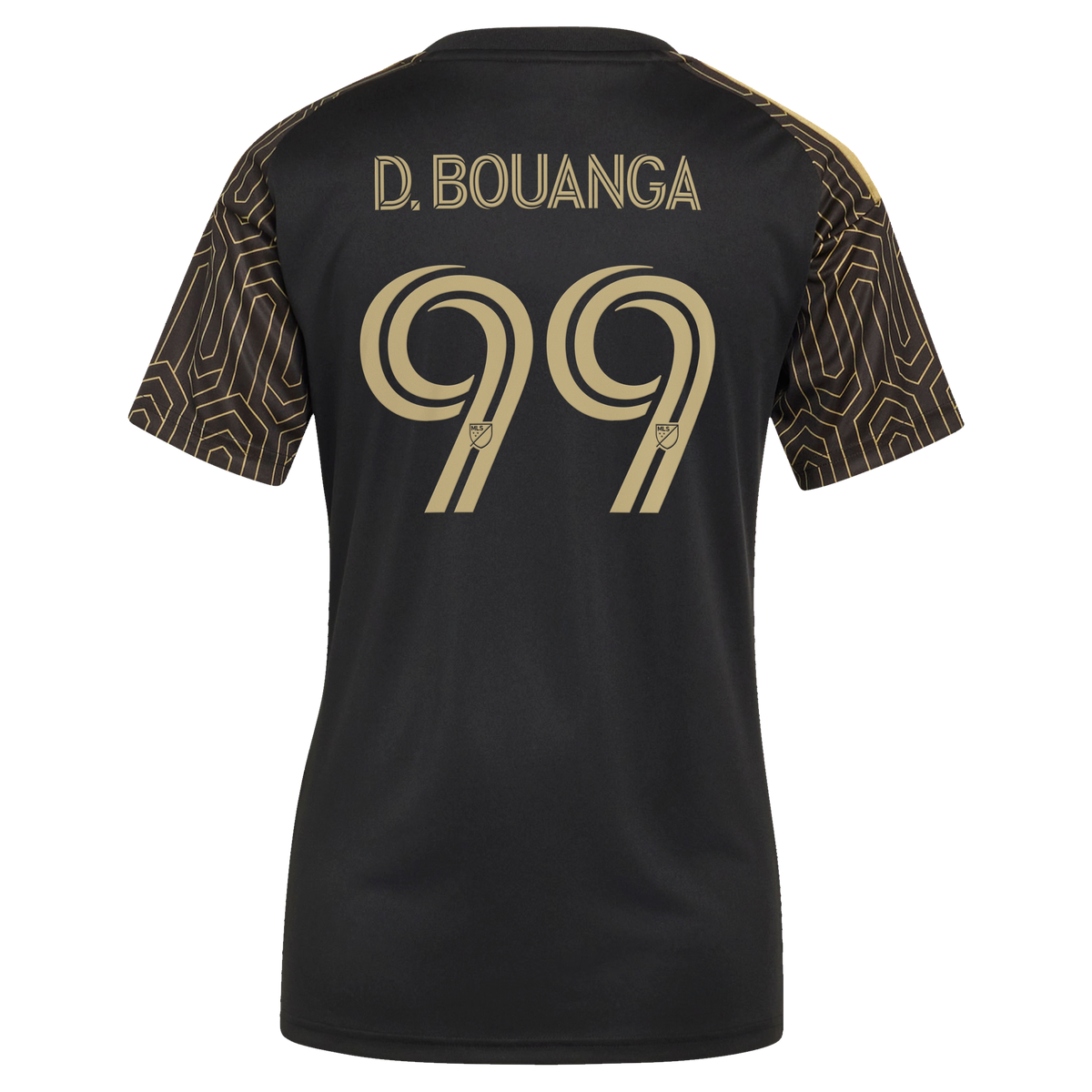 Women's LAFC Denis Bouanga Black 2026 Primary Kit Replica Jersey