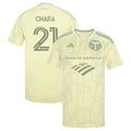 Women's Portland Timbers Diego Chara Yellow 2026 Civic Stadium Kit Replica Jersey