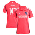 Women's St. Louis City SC Eduard Löwen Red 2025 Forever CITY Red Replica Player Jersey