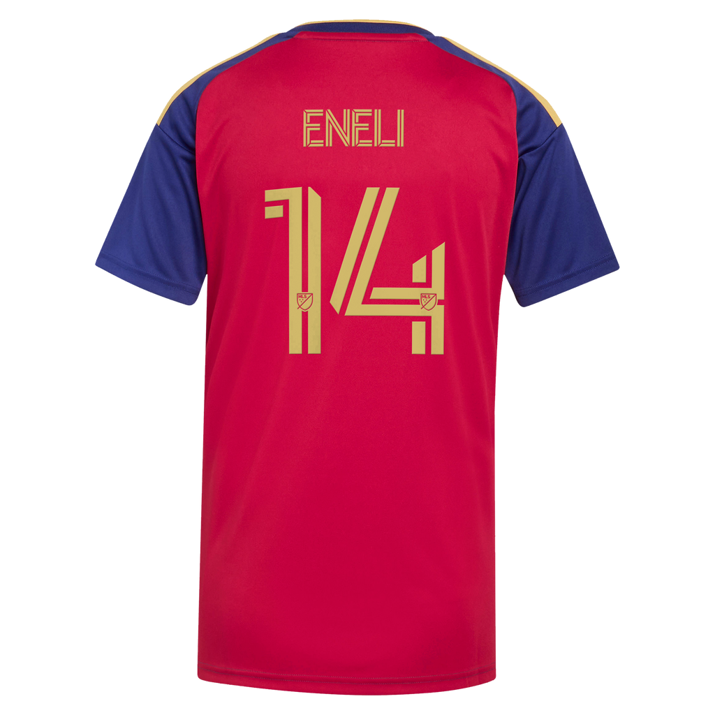 Women's Real Salt Lake Emeka Eneli Red 2026 DNA Kit Replica Player Jersey