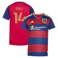 Women's Real Salt Lake Emeka Eneli Red 2026 DNA Kit Replica Player Jersey