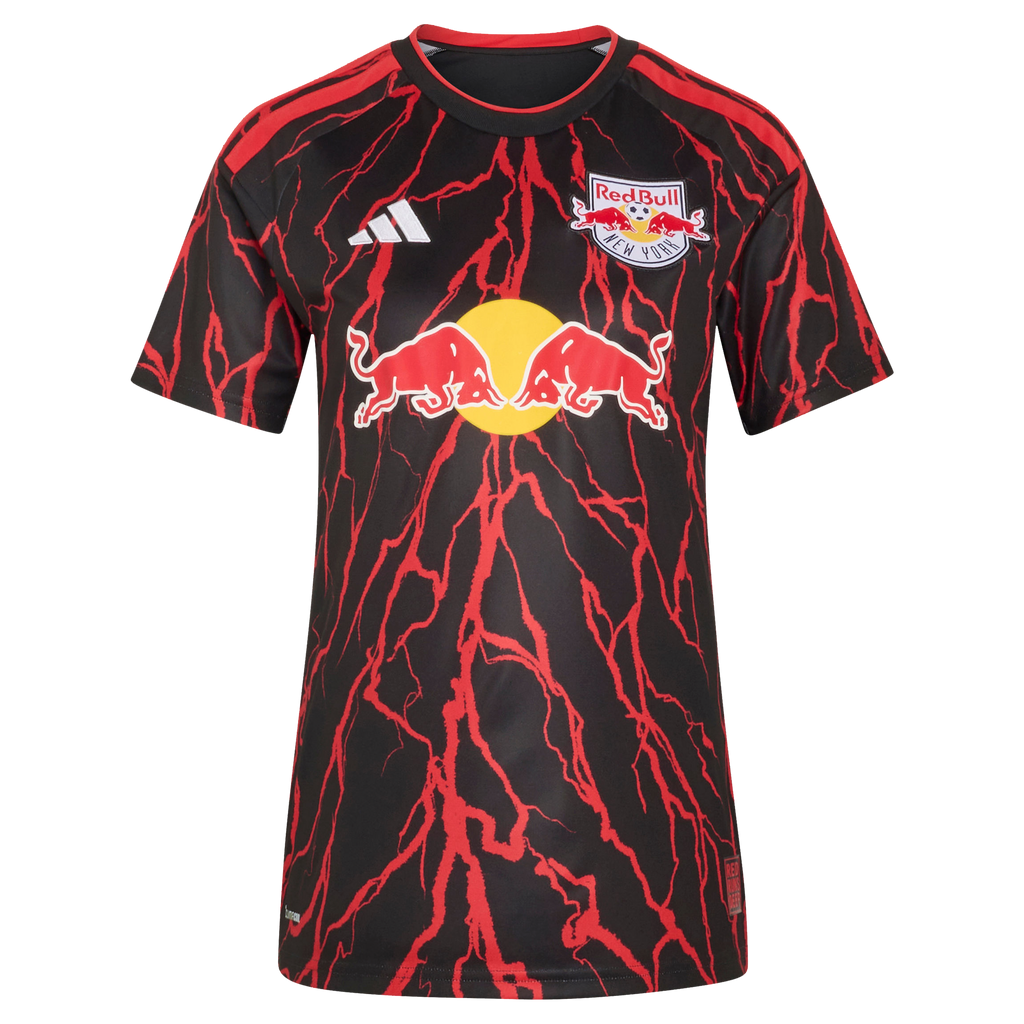 Women's New York Red Bulls Emil Forsberg Black 2026 The Rooted Kit Replica Jersey