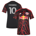 Women's New York Red Bulls Emil Forsberg Black 2026 The Rooted Kit Replica Jersey