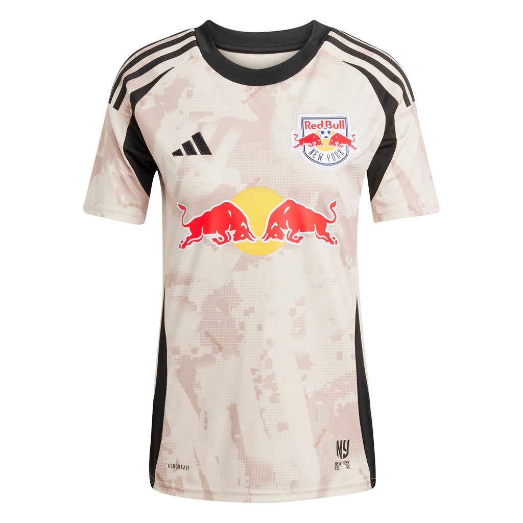 Women's New York Red Bulls Emil Forsberg Tan 2025 Stone Kit Replica Player Jersey