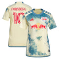 Women's New York Red Bulls Emil Forsberg Yellow 2024 Daniel Patrick Kit Replica Player Jersey