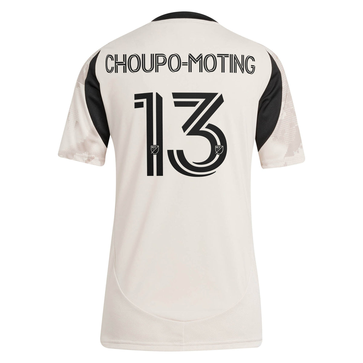 Women's New York Red Bulls Eric Maxim Choupo-Moting Tan 2025 Stone Kit Replica Player Jersey