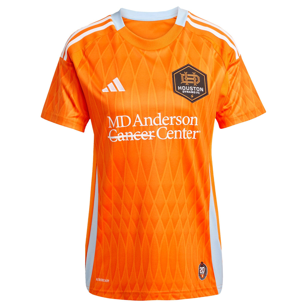 Women's Houston Dynamo FC Erik Sviatchenko Orange 2025 Season 20 Replica Player Jersey
