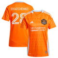 Women's Houston Dynamo FC Erik Sviatchenko Orange 2025 Season 20 Replica Player Jersey