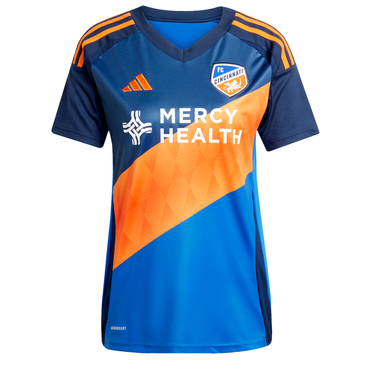 Women's FC Cincinnati Evander da Silva Ferreira Blue 2025 Orange and Blue Legacy Kit Replica Jersey