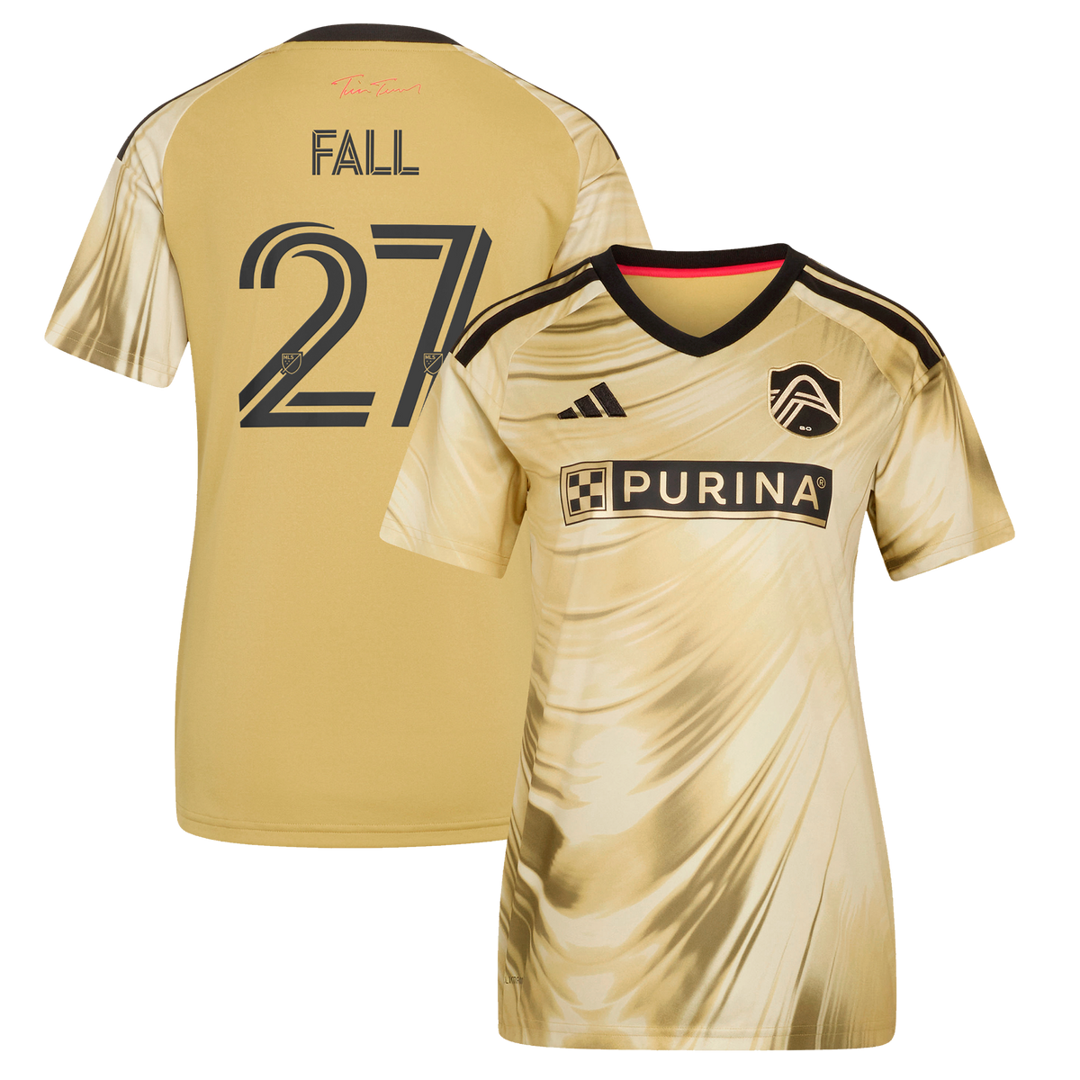Women's St. Louis CITY SC Fallou Fall Yellow 2026 The Tina Turner Kit Replica Jersey