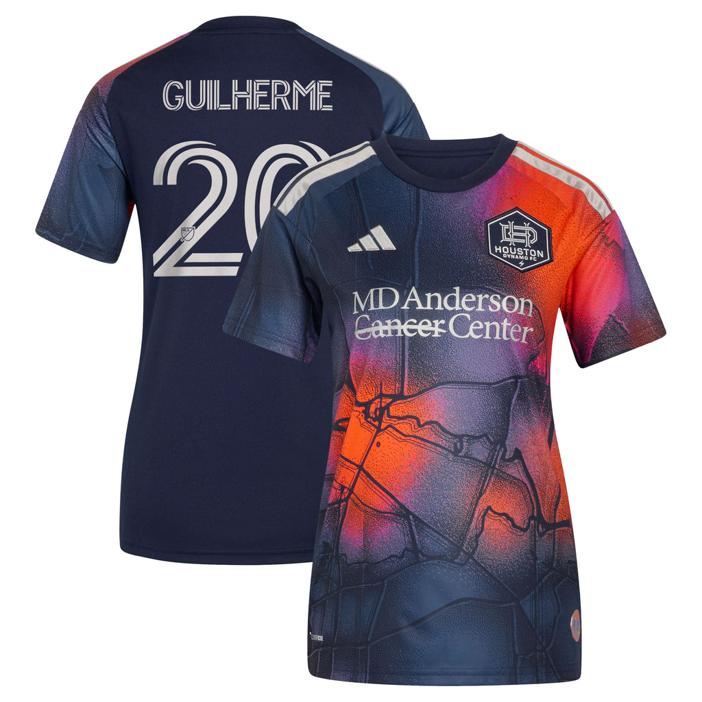Women's Houston Dynamo FC Guilherme Augusto Vieira dos Santos Blue 2026 Mission Control Replica Jersey
