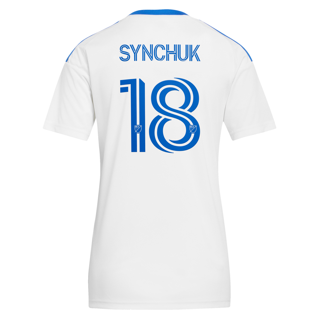 Women's CF Montreal Hennadii Synchuk White 2026 The Procure Jersey Replica Jersey