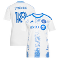 Women's CF Montreal Hennadii Synchuk White 2026 The Procure Jersey Replica Jersey