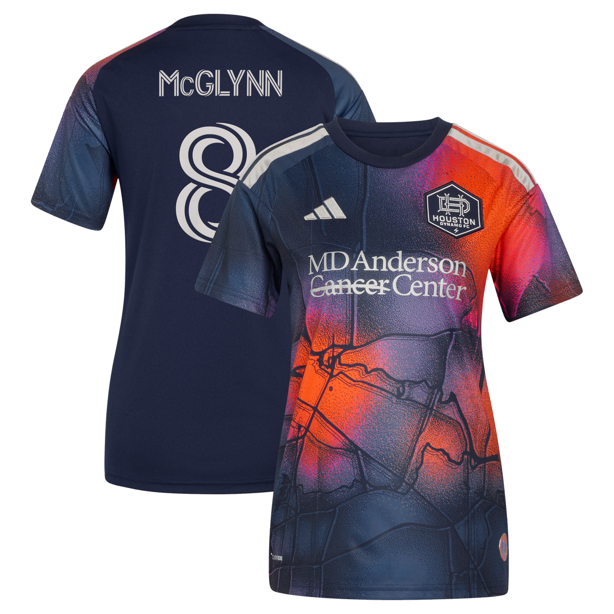 Women's Houston Dynamo FC Jack McGlynn Blue 2026 Mission Control Replica Jersey