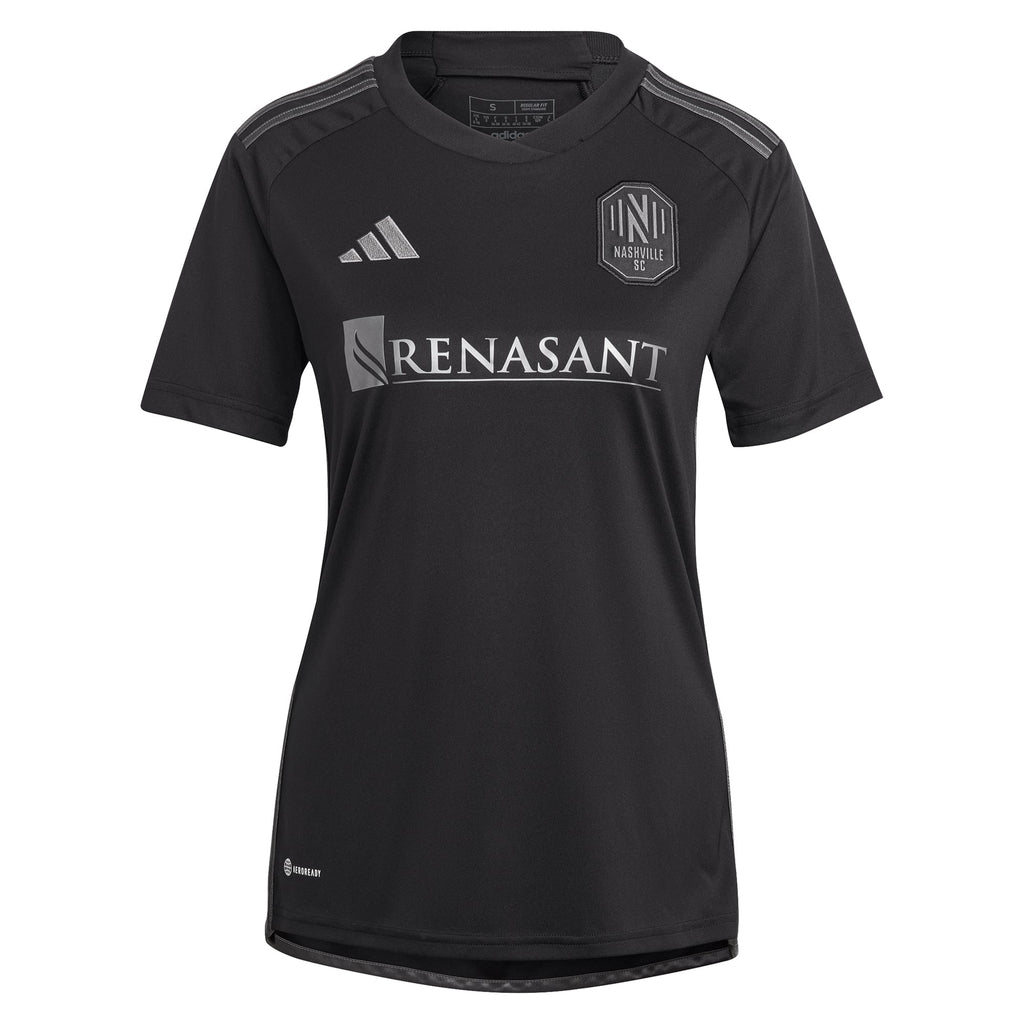 Women's Nashville SC Jacob Shaffelburg Black 2024 Man In Black Kit Replica Player Jersey