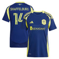 Women's Nashville SC Jacob Shaffelburg Navy 2025 The Heart of Nashville Kit Replica Player Jersey