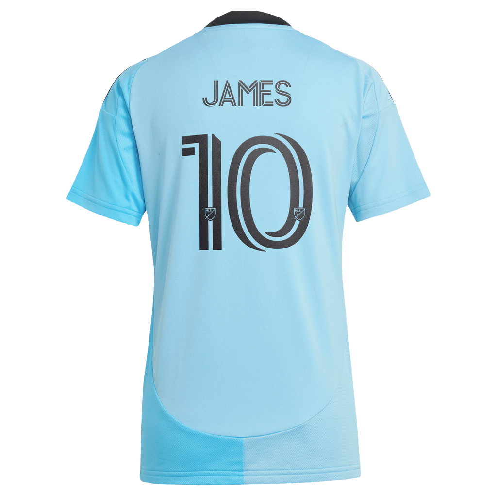 Women's Minnesota United FC James Rodriguez Blue 2025 CONVERGENCE Secondary Replica Jersey
