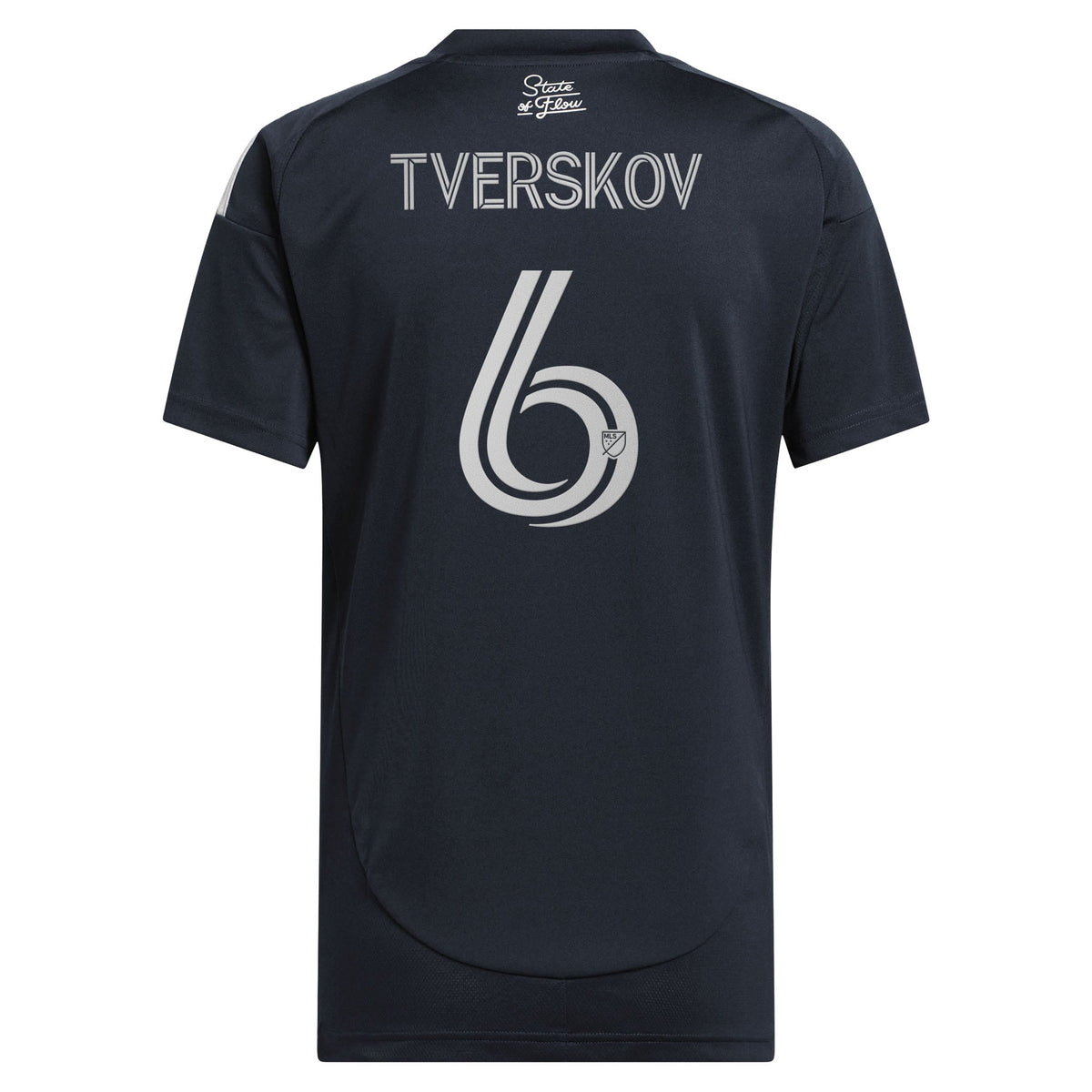 Women's San Diego FC Jeppe Tverskov Navy 2025 State of Flow Replica Jersey
