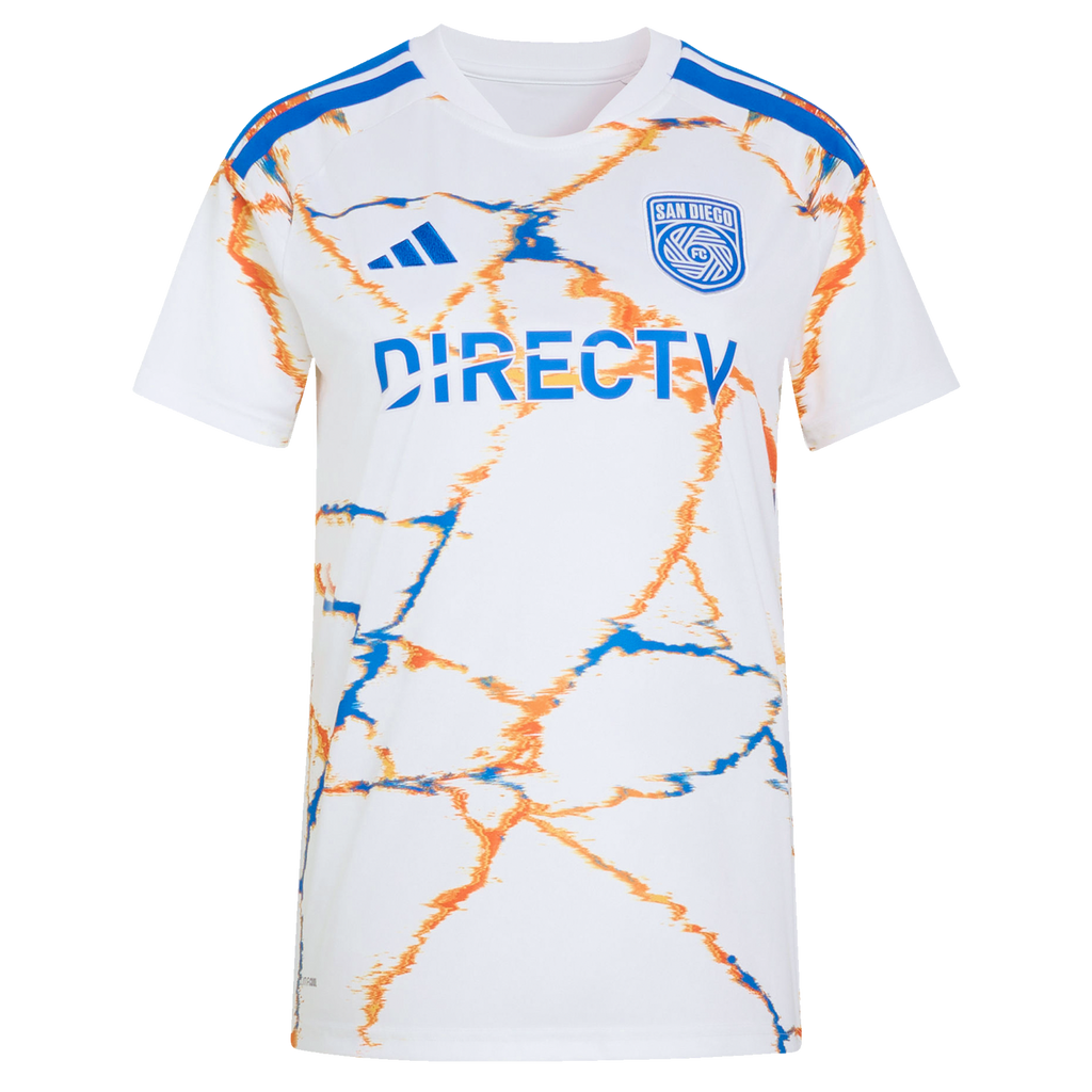 Women's San Diego FC Jeppe Tverskov White 2026 Celebration of Unprecedented Unity Kit Replica Jersey