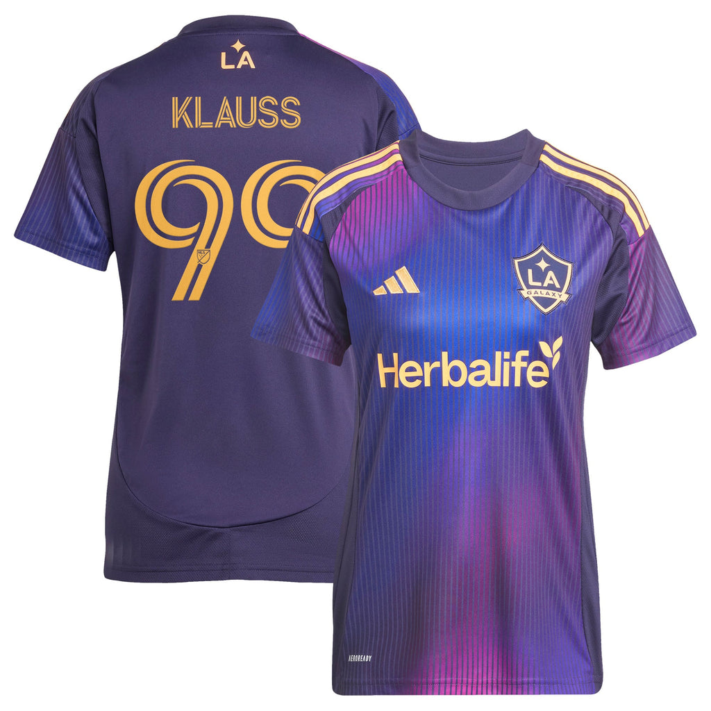 Women's LA Galaxy João Klauss Navy 2025 RIZON Replica Jersey