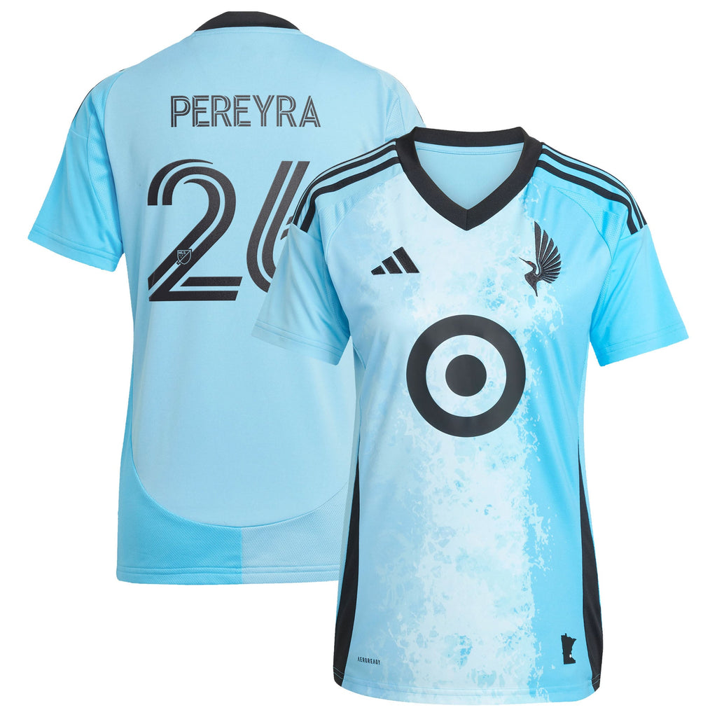 Women's Minnesota United FC Joaquín Pereyra Blue 2025 CONVERGENCE Replica Jersey