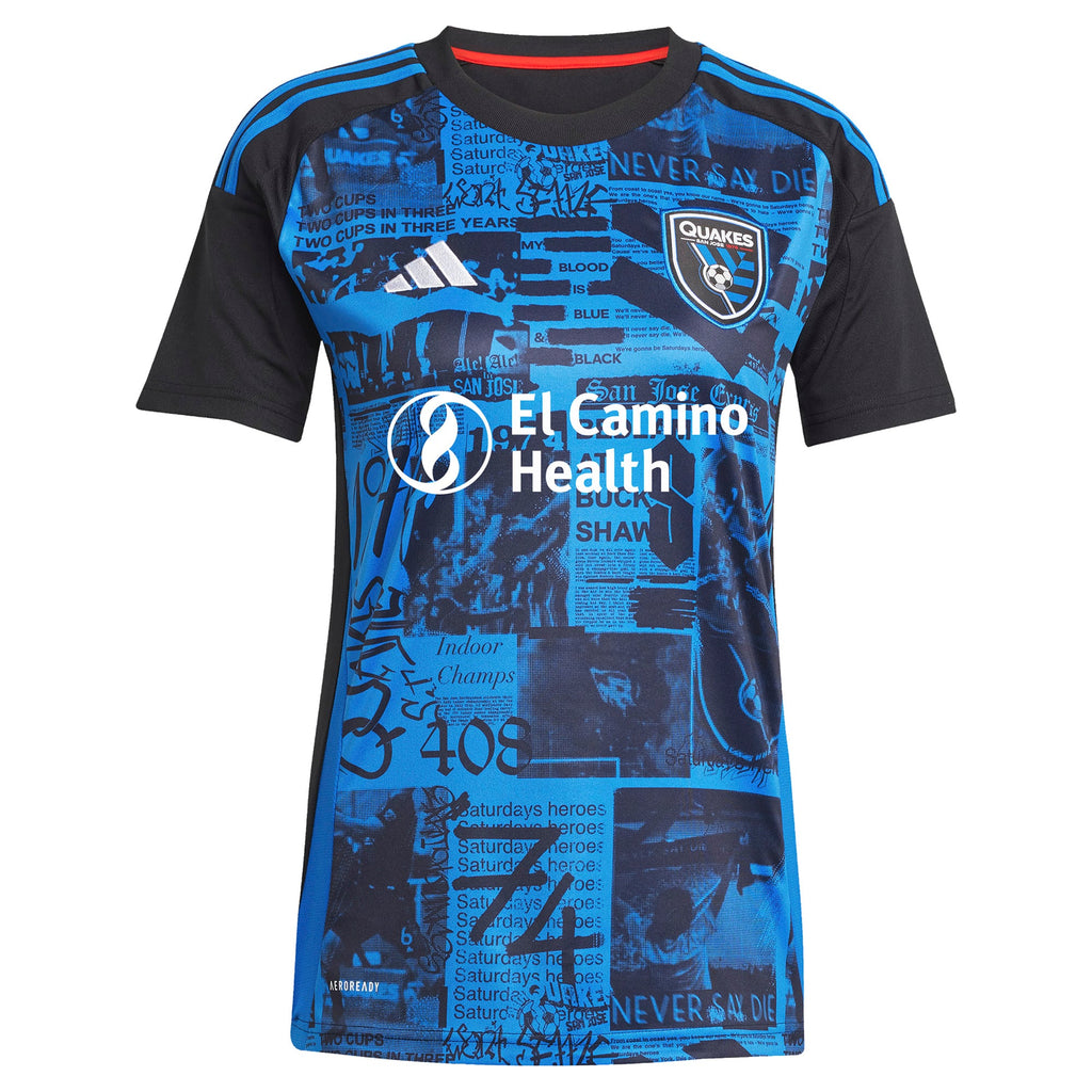 Women's San Jose Earthquakes Josef Martinez Black 2025 Headliner Replica Player Jersey