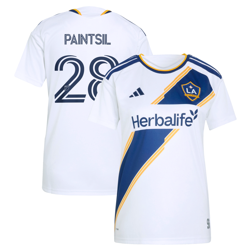 Women's LA Galaxy Joseph Paintsil White 2026 The VeloCITY Kit Replica Jersey