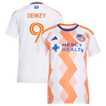 Women's FC Cincinnati Kévin Denkey White 2026 The Seven Hills Kit Replica Jersey