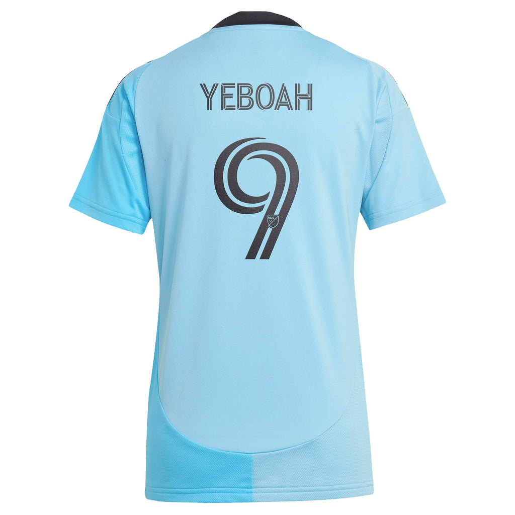 Women's Minnesota United FC Kelvin Yeboah Blue 2025 CONVERGENCE Replica Player Jersey