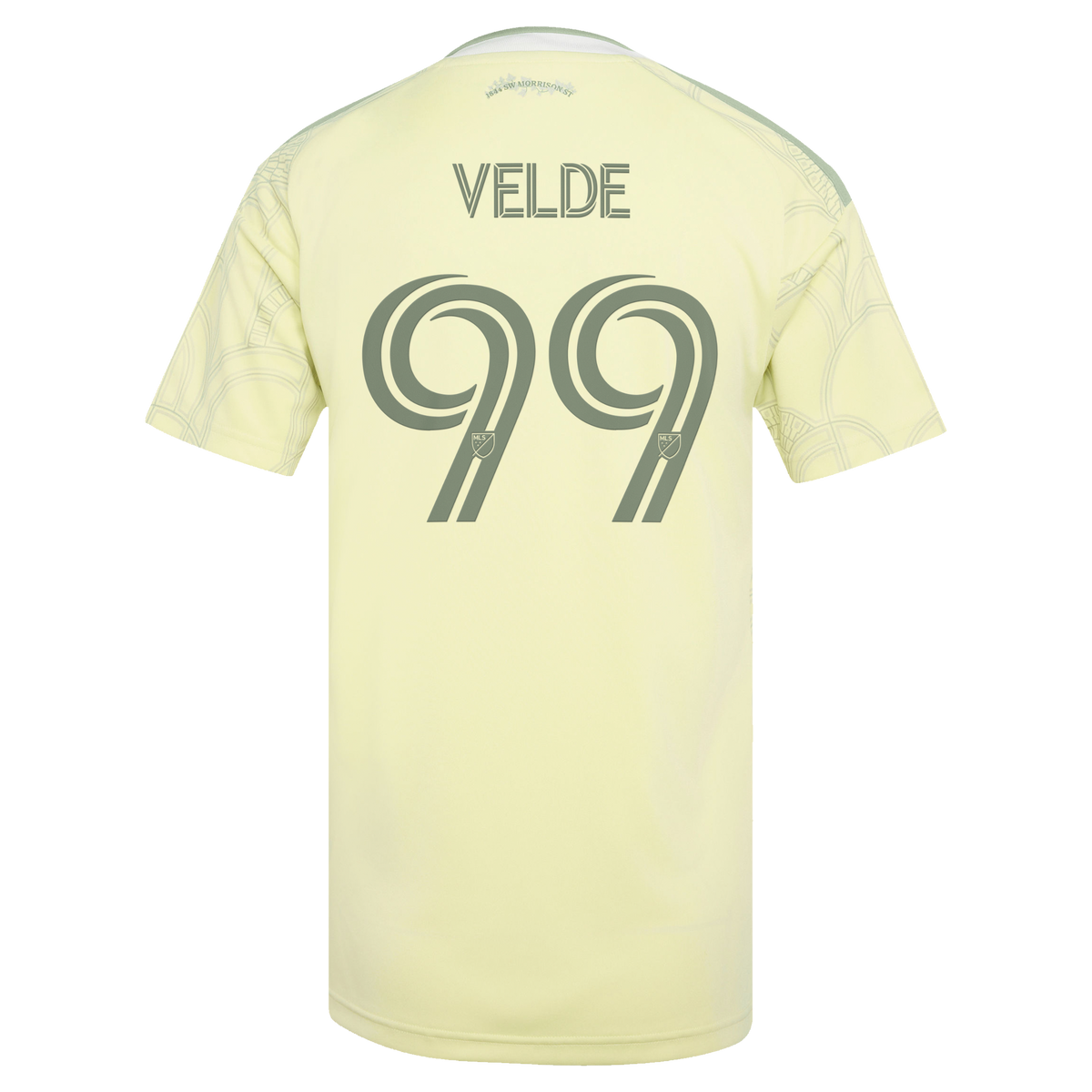 Women's Portland Timbers Kristoffer Velde Yellow 2026 Civic Stadium Kit Replica Jersey
