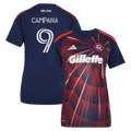 Women's New England Revolution Leonardo Campana Blue 2026 Independence Day Replica Jersey
