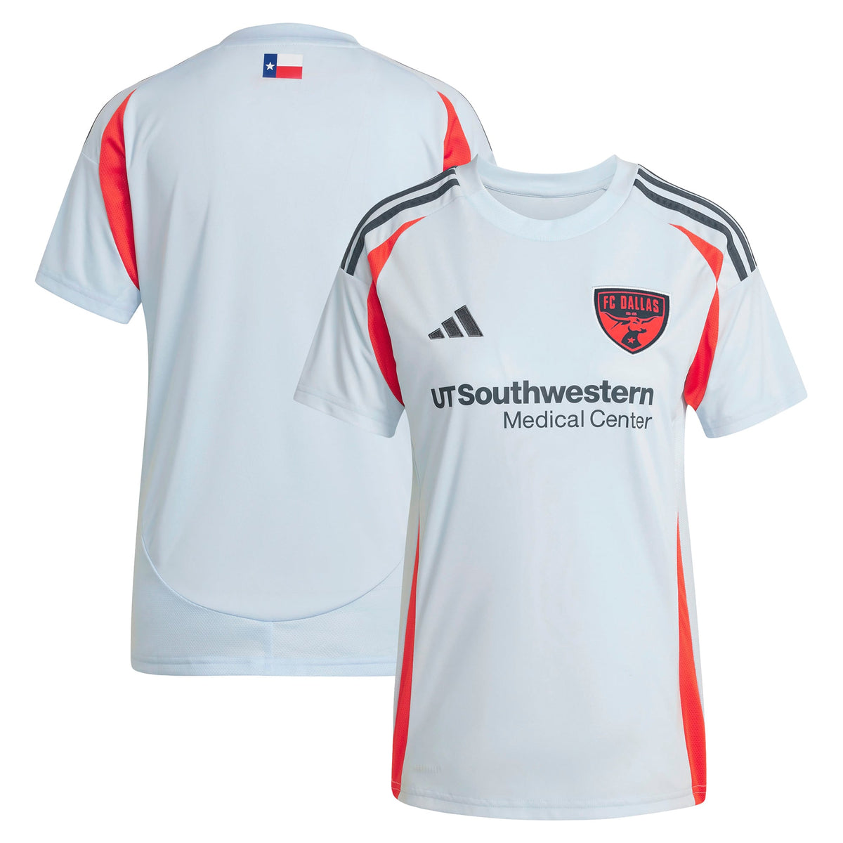 Women's FC Dallas Light Blue 2025 The Inferno Kit Replica Jersey