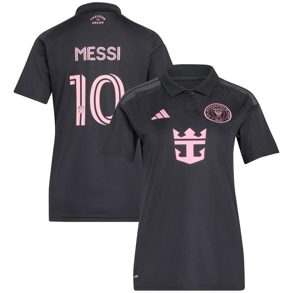 Women's Inter Miami CF Lionel Messi Black 2026 Presagio Replica Jersey