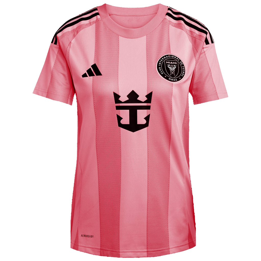 Women's Inter Miami CF Lionel Messi Light Pink 2025 Euforia Replica Player Jersey