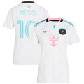 Women's Inter Miami CF Lionel Messi White 2026 Third Replica Jersey