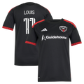 Women's D.C. United Louis Munteanu Black 2026 Black-and-Red Kit Replica Jersey