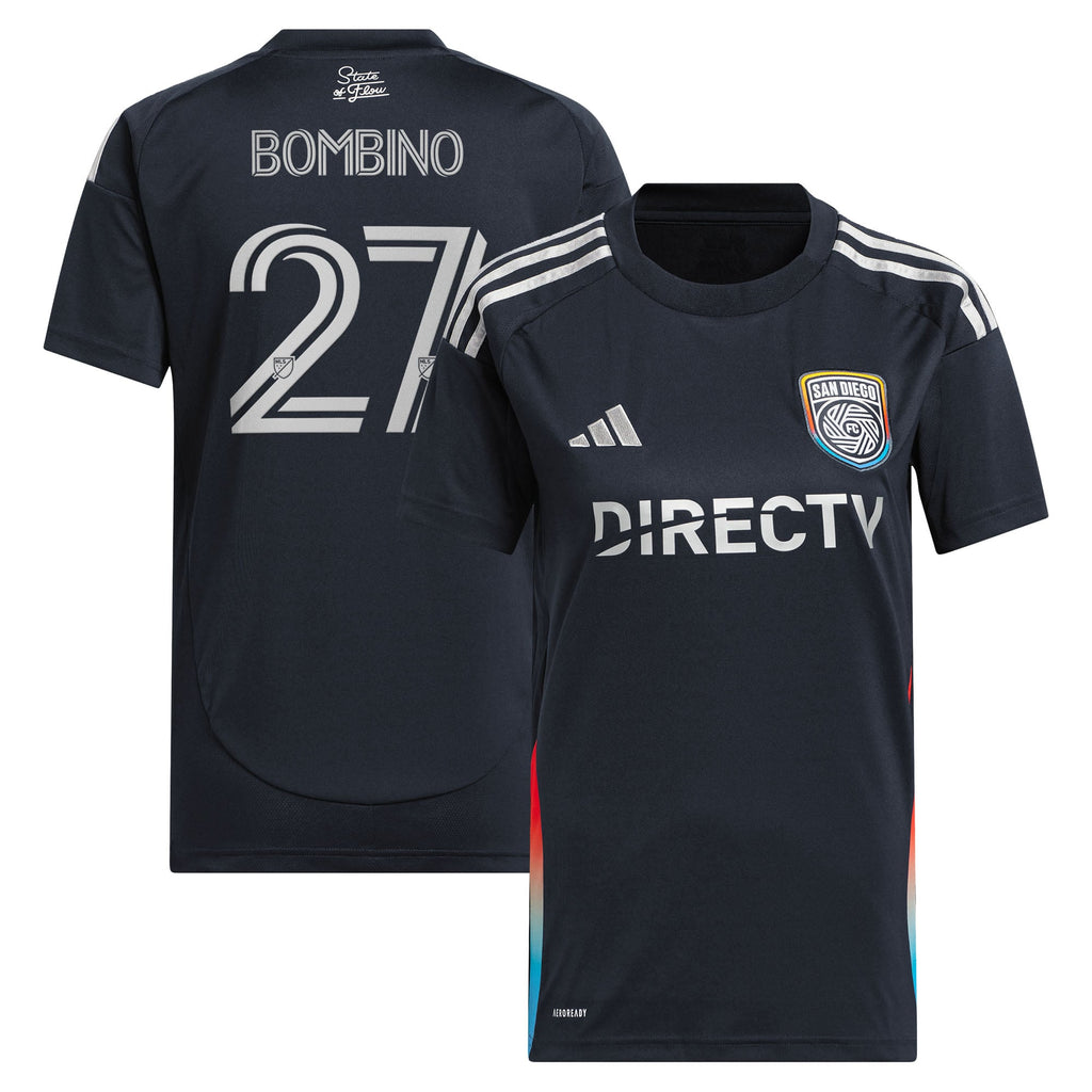 Women's San Diego FC Luca Bombino Navy 2025 State of Flow Replica Jersey