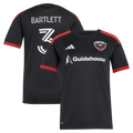 Women's D.C. United Lucas Bartlett Black 2026 Black-and-Red Kit Replica Jersey