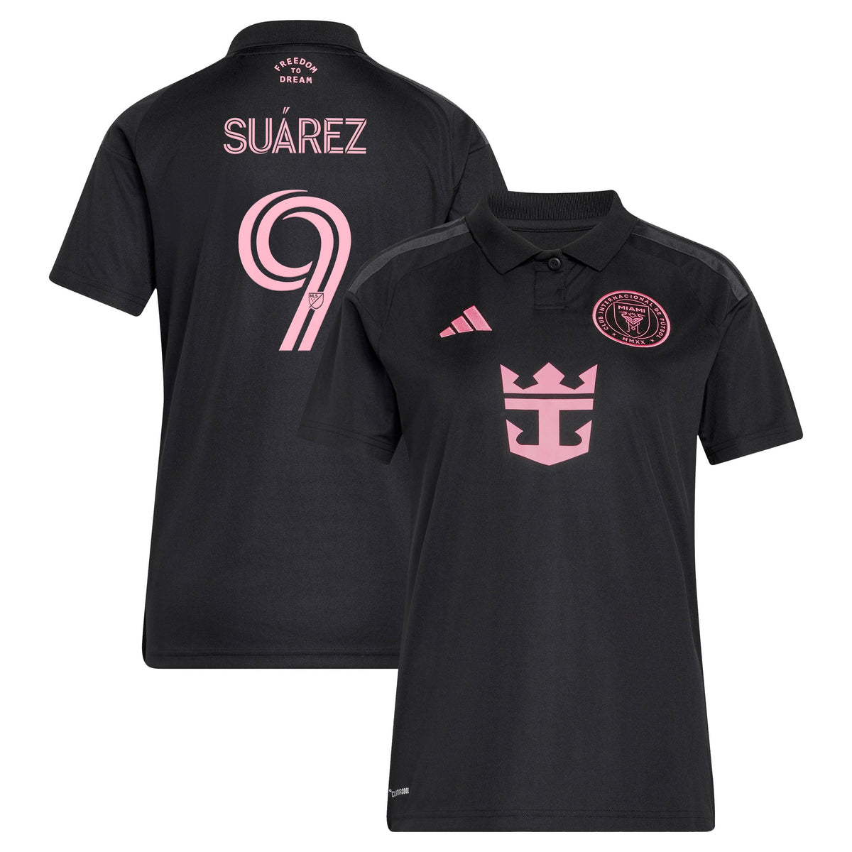 Women's Inter Miami CF Luis Suárez Black 2026 Presagio Replica Jersey