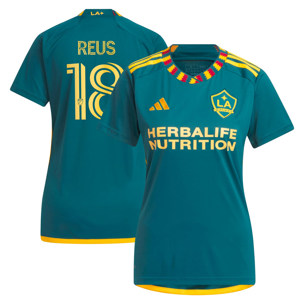 Women's LA Galaxy Marco Reus Green 2024 LA Kit Replica Player Jersey