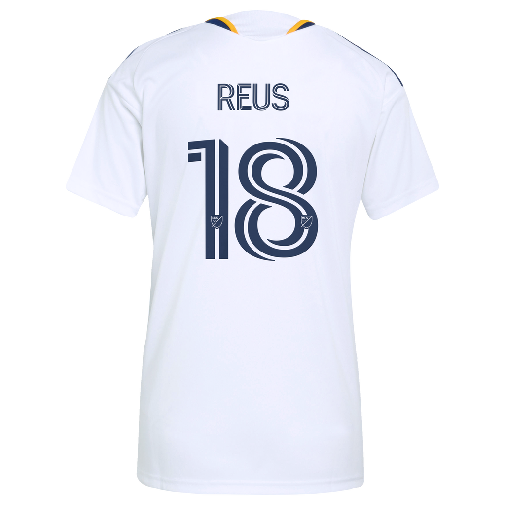 Women's LA Galaxy Marco Reus White 2026 The VeloCITY Kit Replica Jersey