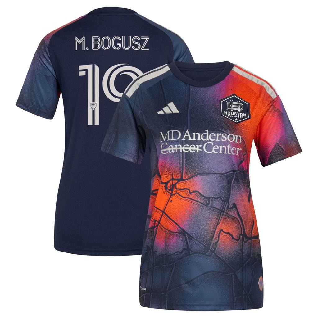 Women's Houston Dynamo FC Mateusz Bogusz Blue 2026 Mission Control Replica Jersey