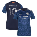 Women's New York City FC Maximiliano Moralez Blue 2026 The All Nations Kit Replica Jersey
