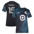 Women's Minnesota United FC Michael Boxall Black 2026 The Decade Kit Replica Jersey