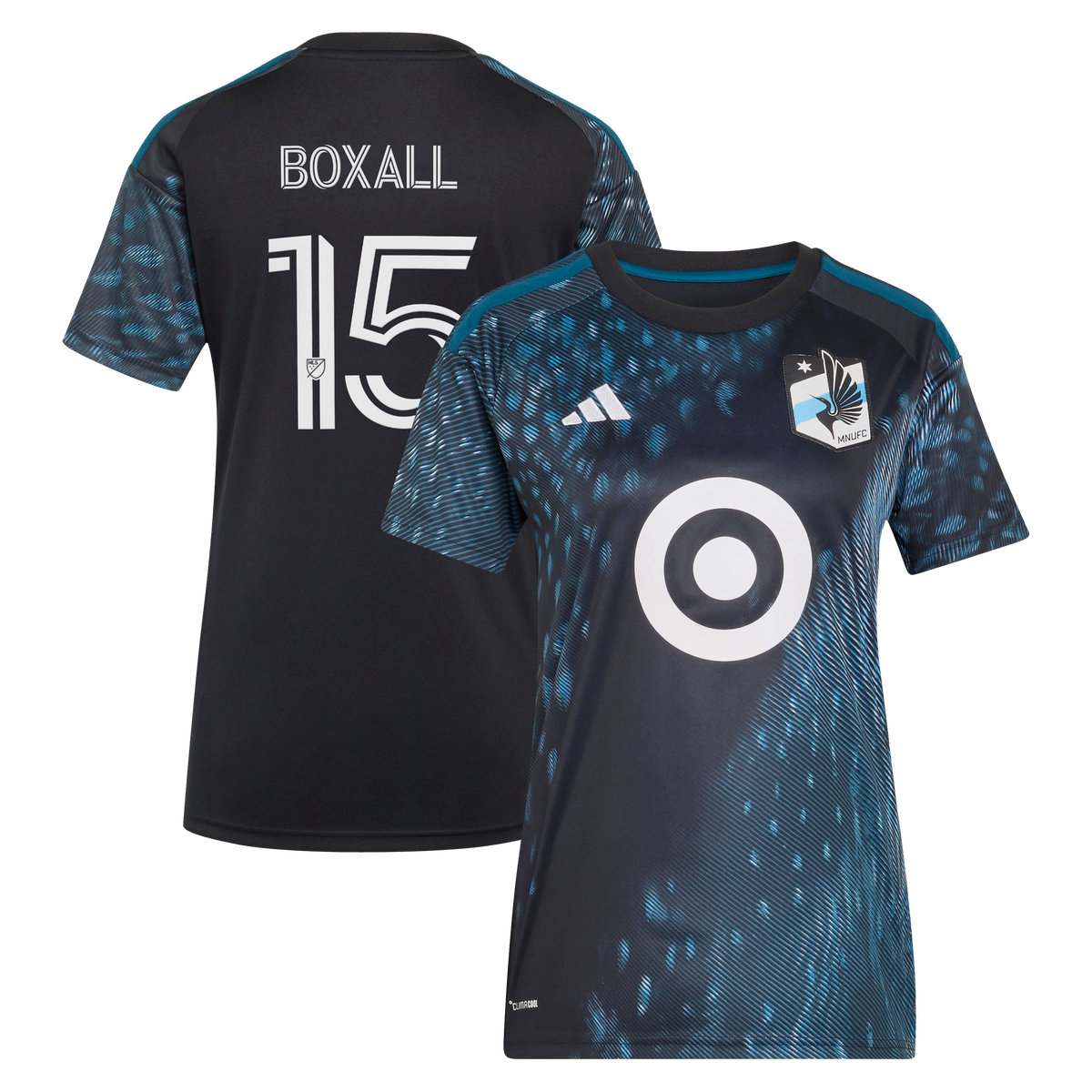 Women's Minnesota United FC Michael Boxall Black 2026 The Decade Kit Replica Jersey