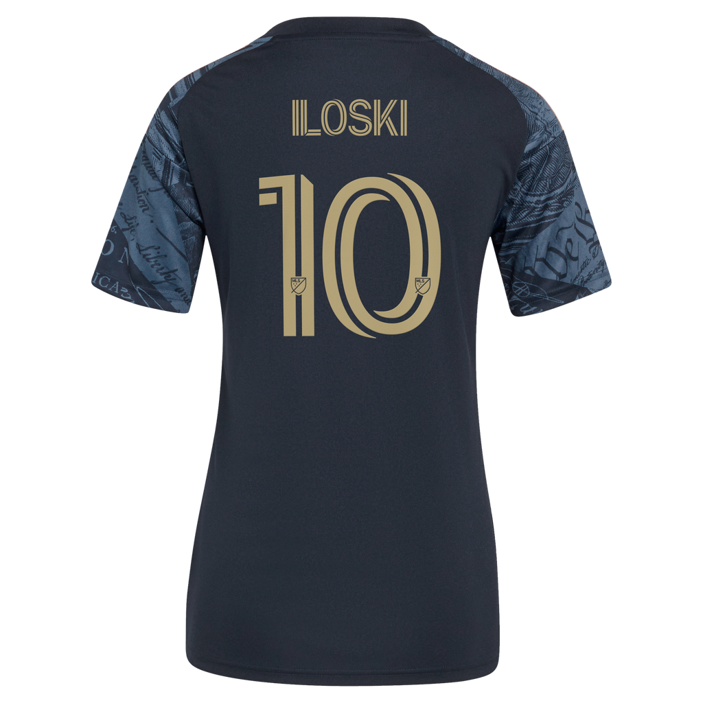 Women's Philadelphia Union Milan Iloski Navy 2026 1776 Kit Replica Jersey
