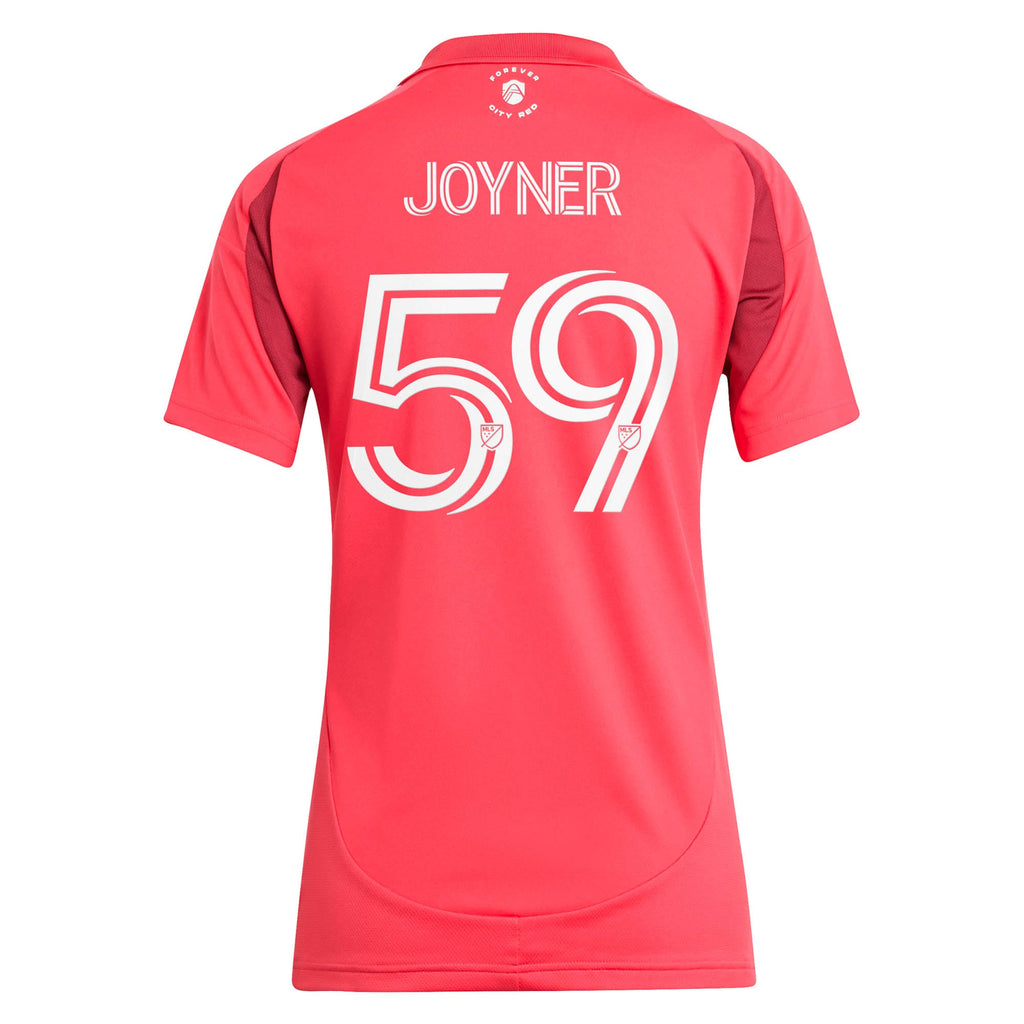 Women's St. Louis CITY SC MyKhi Joyner Red 2025 Forever CITY Red Replica Jersey